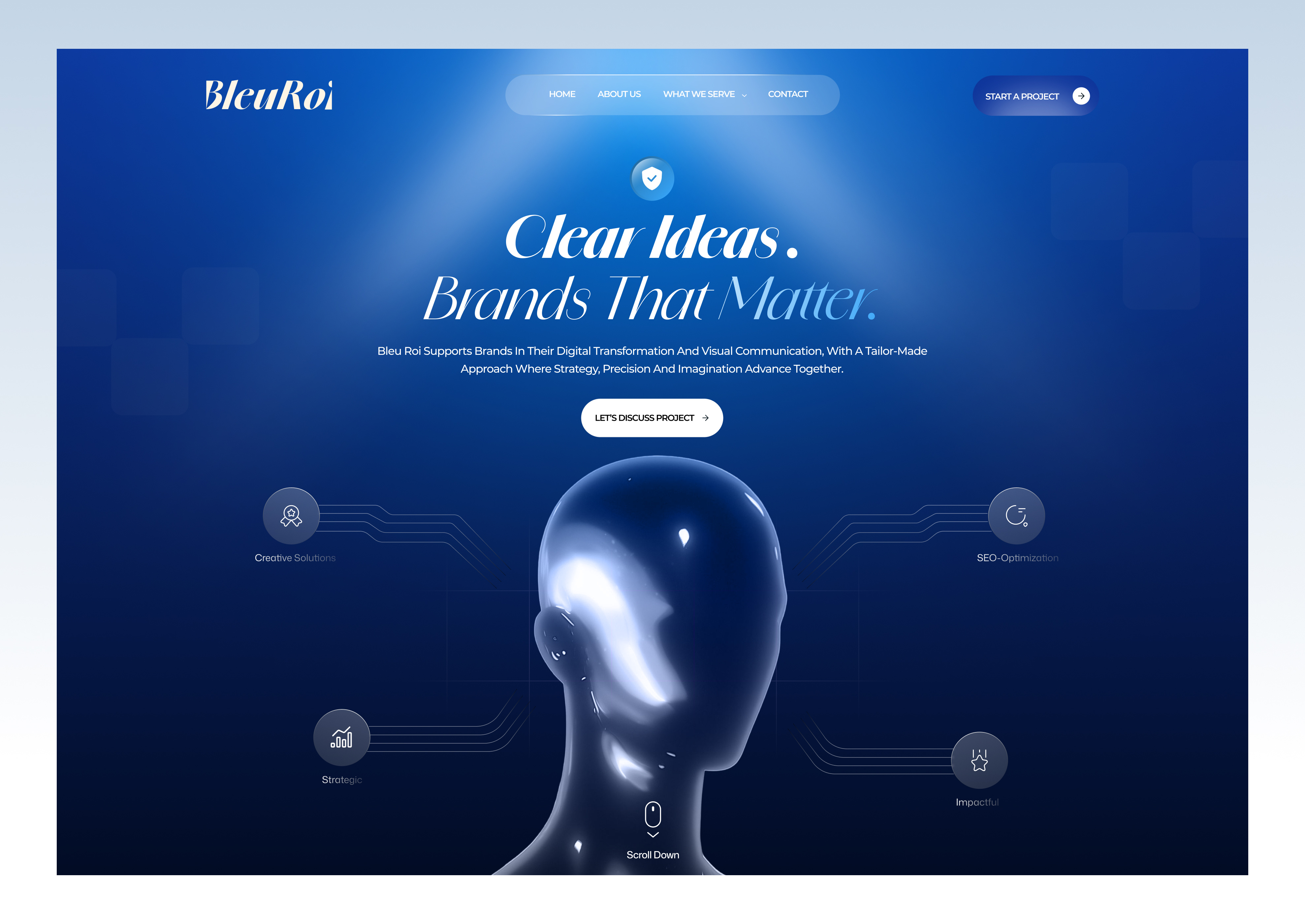 Digital Agency - Landing page landingpage ui web website