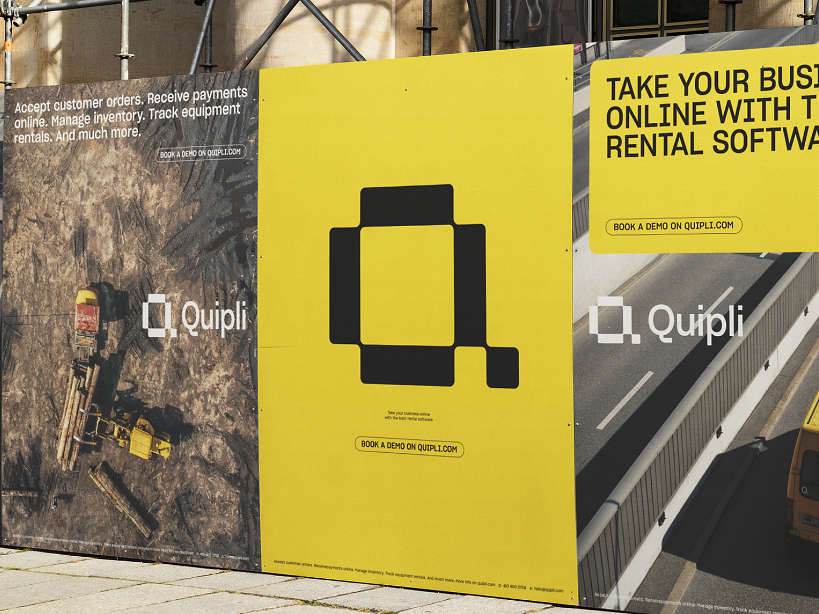 Quipli — Logo & Logomark Design for a Rental Software b2b design brand identity branding logo logo design logomark saas branding visual identity