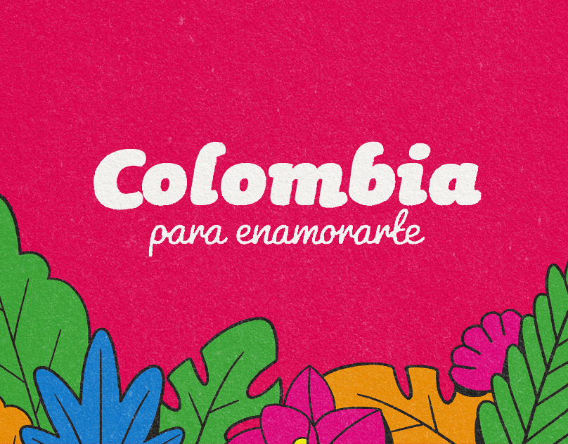 Poster Illustration - Colombia graphic design illustration
