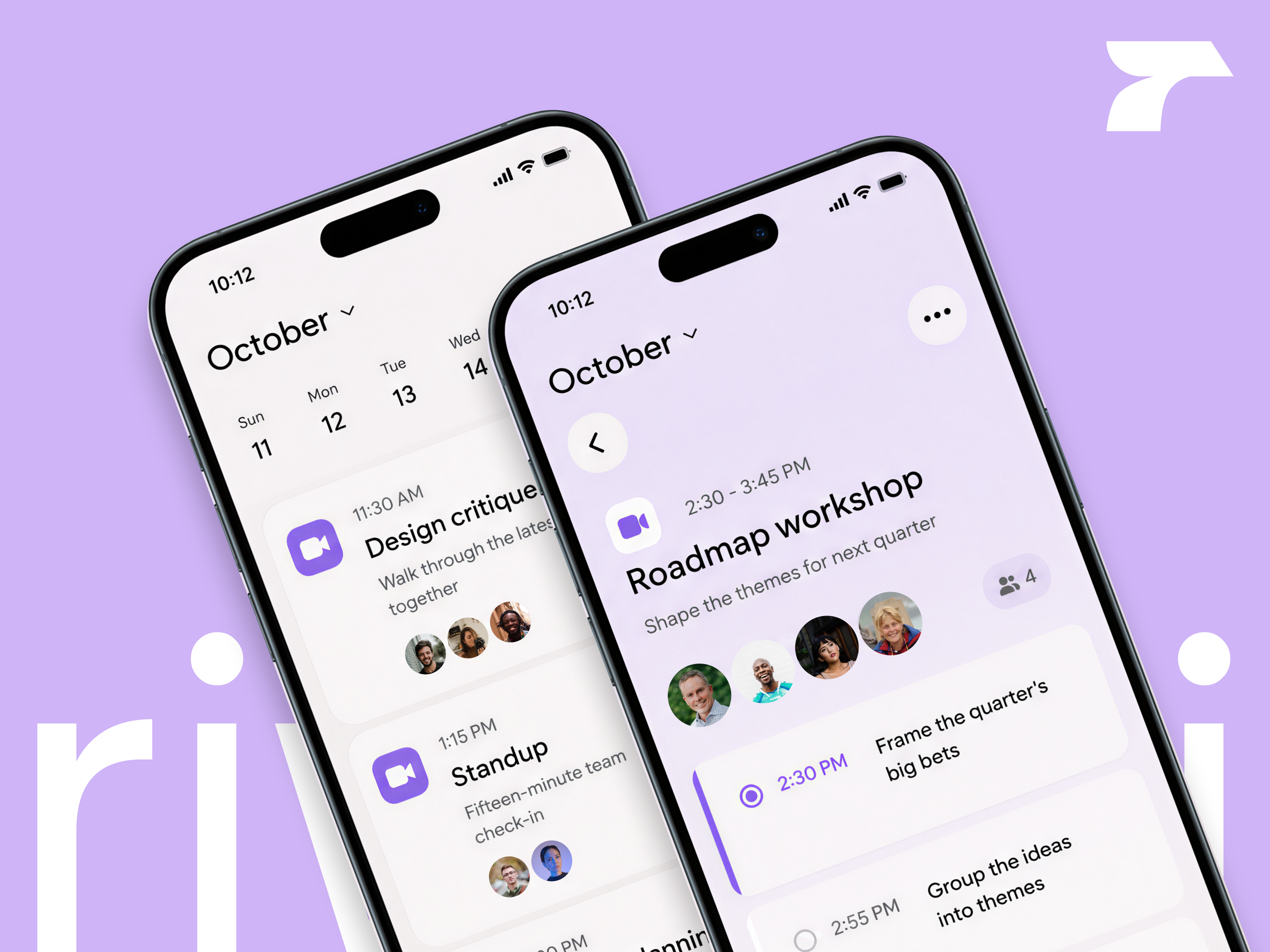 Friwavis x Softalium Limited agenda app design calendar app calendar ui clean ui interaction design ios app meeting app mobile app mobile ui planner product design productivity app schedule task management time management ui design user experience user interface ux design