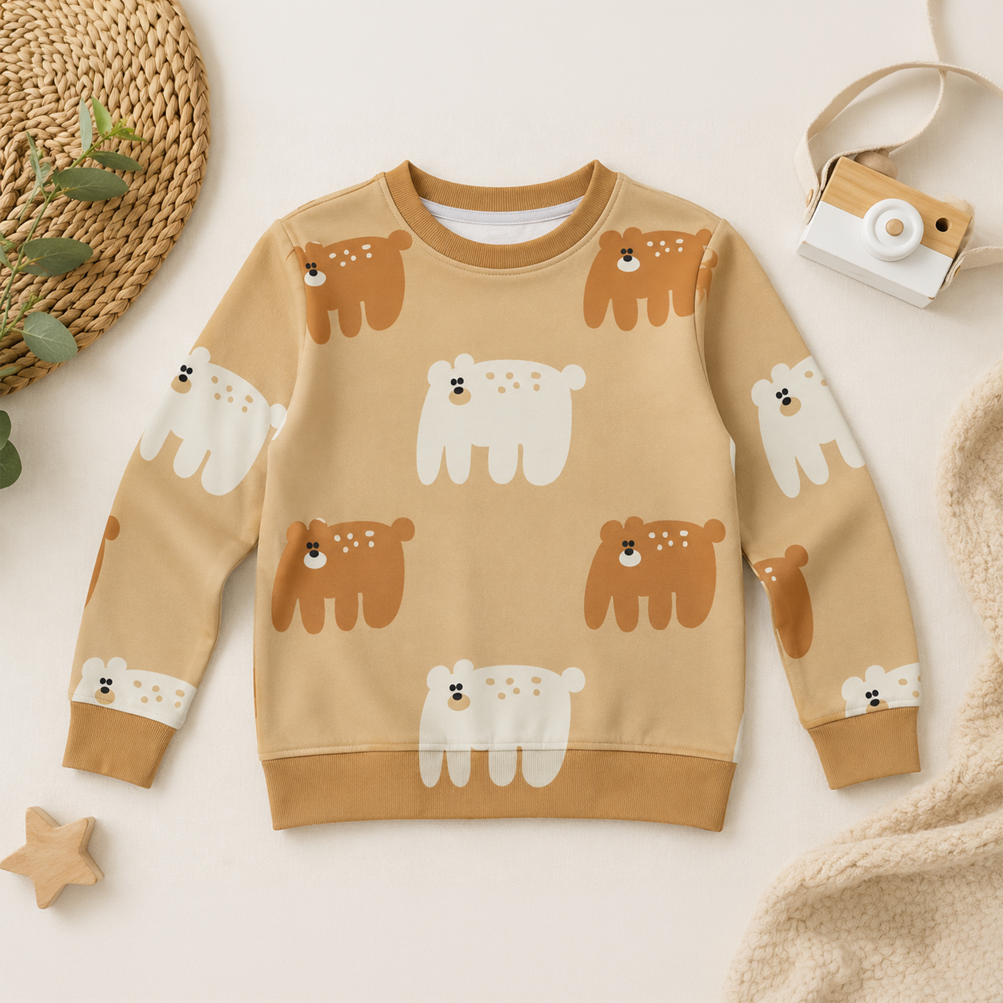 Cuddle Bear Surface Pattern Design bear childrens clothing childrens fashion childrens illustration cute design illustration pattern design surface pattern
