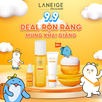 Laneige Deal 9.9.2022 animation graphic design motion graphics