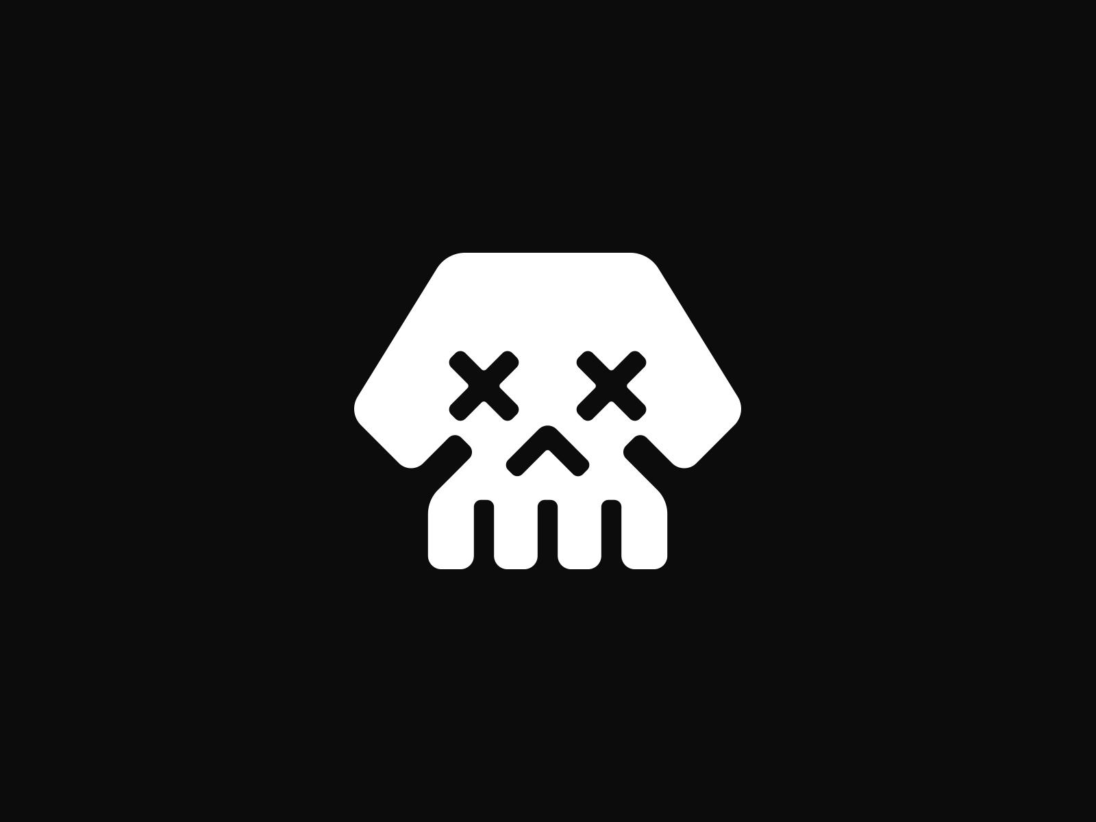 Skull logo brand brand design brand designer branding branding design branding designer game company logo game logo game studio game studio logo logo logo design logo designer logodesign logodesigner logotype skull skull logo