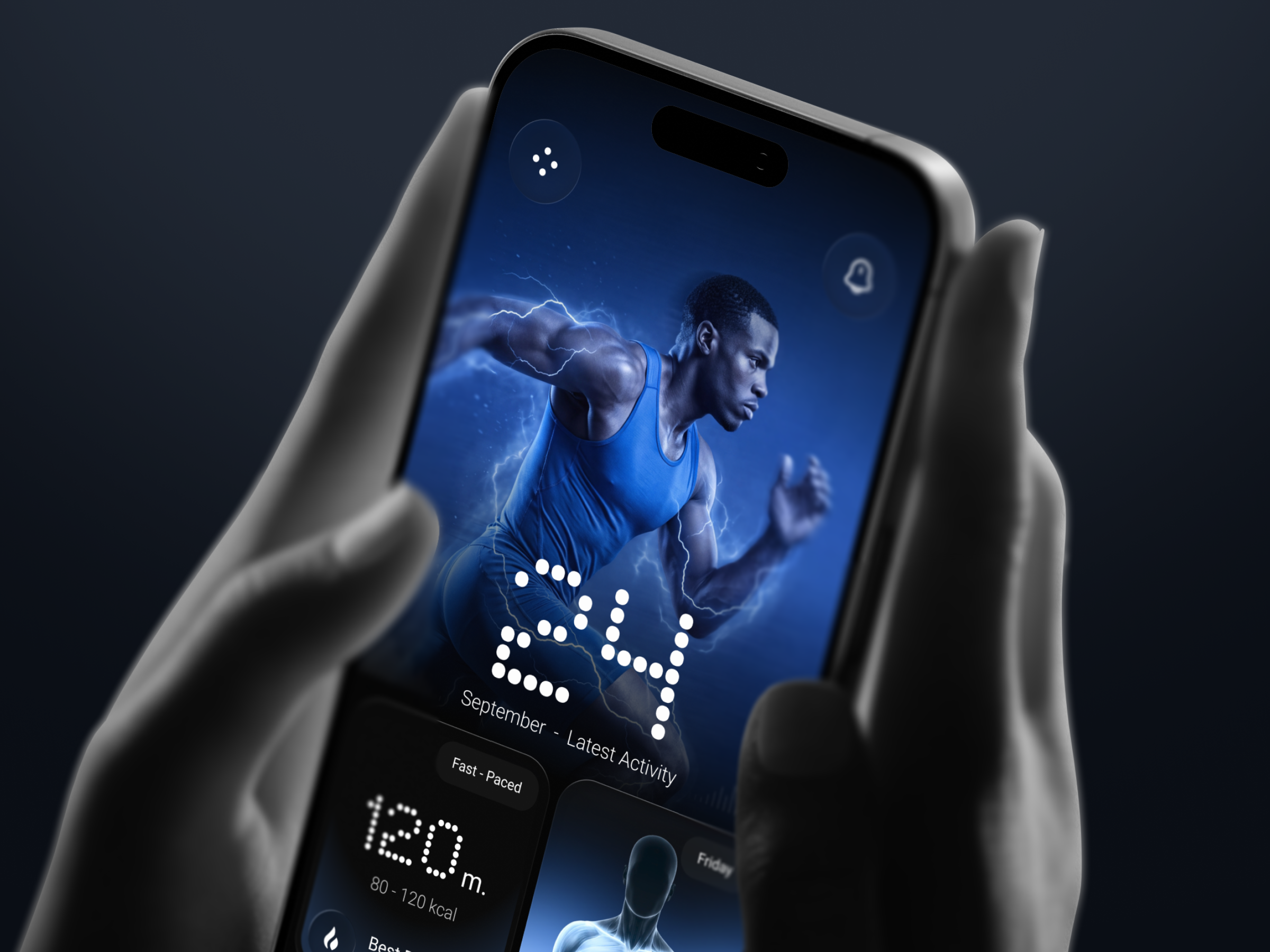 SYNFIT — AI-Powered Fitness App ai app app design artificialintelligence fitness app fitness design health tech ios minimalism mobile app mobile ui product design sport ui design ui ux ux design wor
