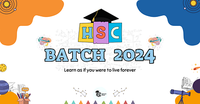 HSC BATCH 2024 (Facebook Group Cover) branding design
