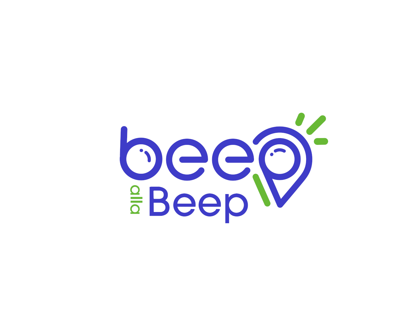 Beep Beep - Logo Animation after effects animated logo animation car gif logo logo animation lottie motion motion graphics