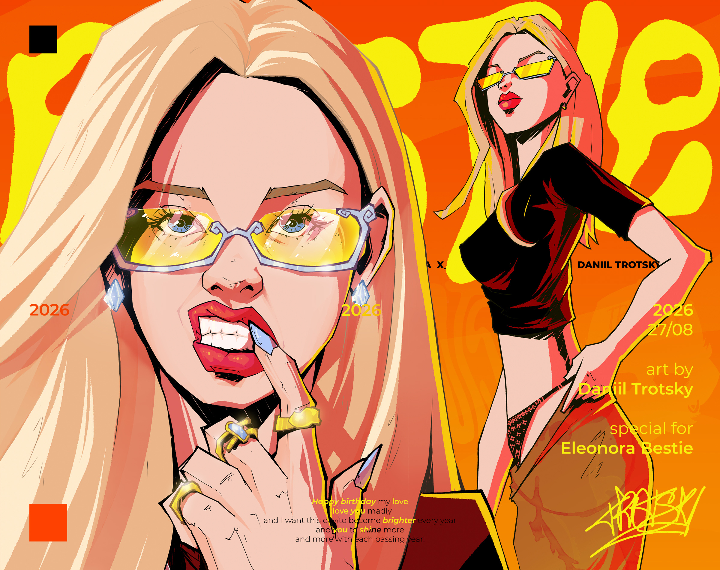 Personal Poster Illustration. art cpmics digital artwork illustration poster