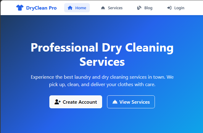 Dry Cleaning Management System