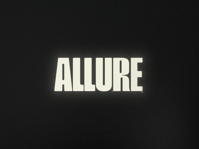 Allure Logo Animation after effects animation branding design gif graphic design logo logo animation