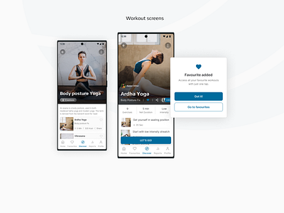 Simpl Yoga - Mobile App for Yoga and Meditations clean design exercise detail screen figma meditation app minimal simplyoga simplyoga workout detail screen typography ui ux workout detail screen yoga app workout screen