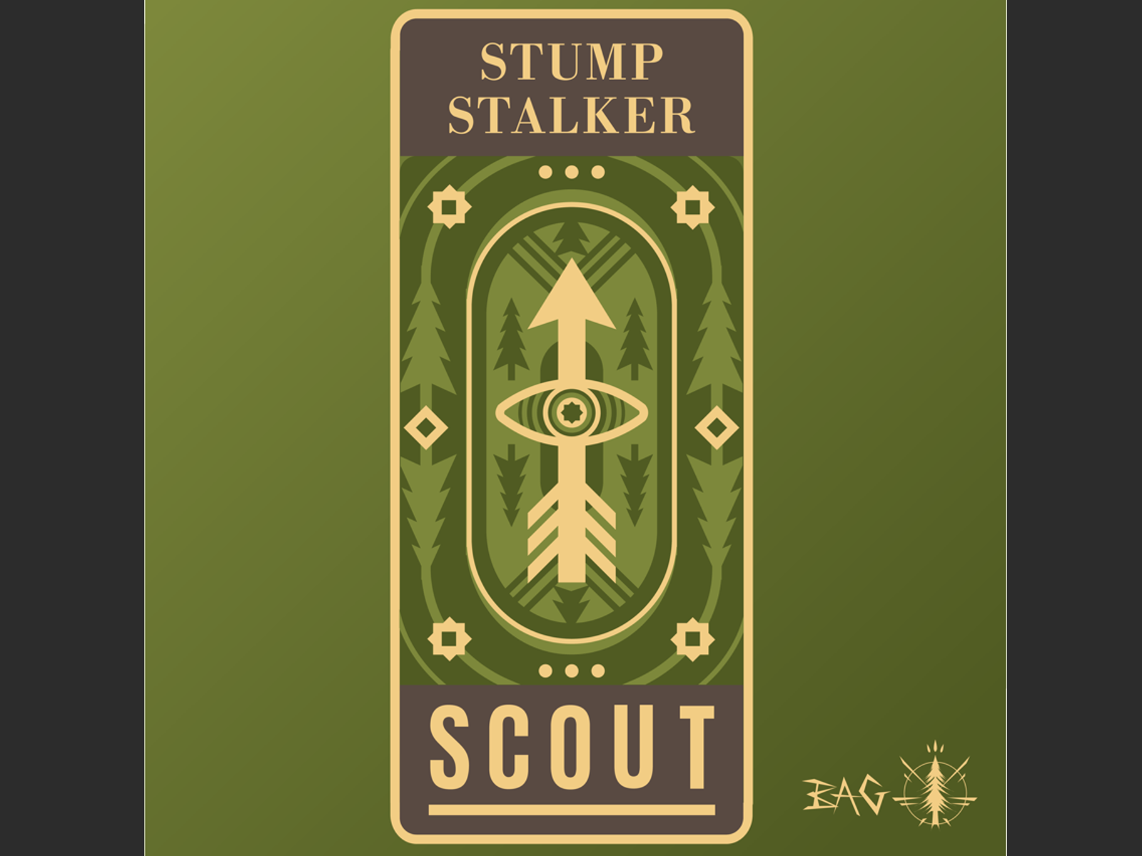 Scout Campaign - Badges, Sticker & Tees apparel badge branding graphic design graphic tee illustration logo logodesign pnw t shirt typography vector
