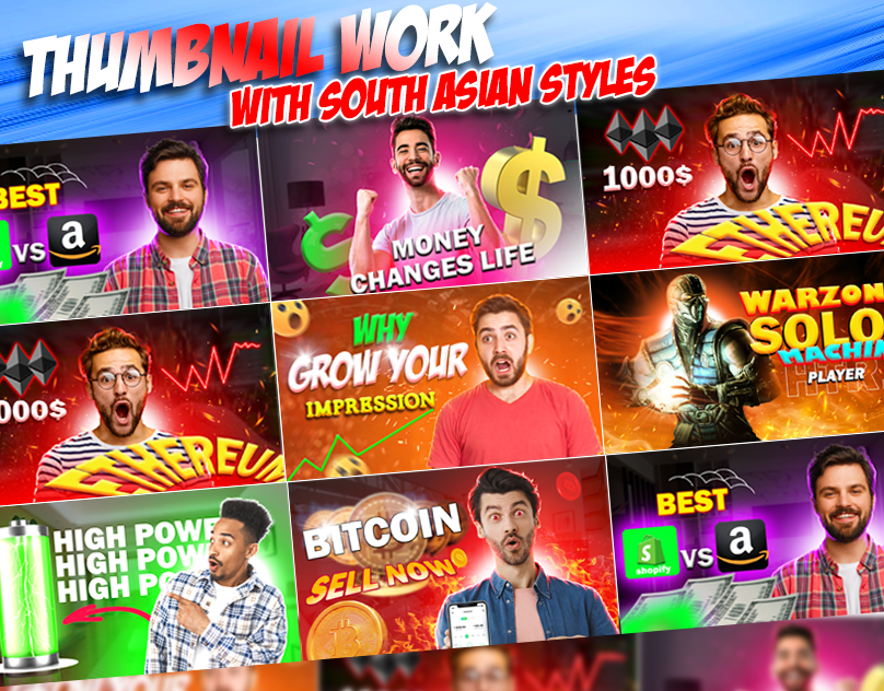 YouTube Thumbnails // 2023 design graphic design thumbnail thumbnail design thumbnails you tube thumbnail youtube thumbnails youtubethumbnildesign