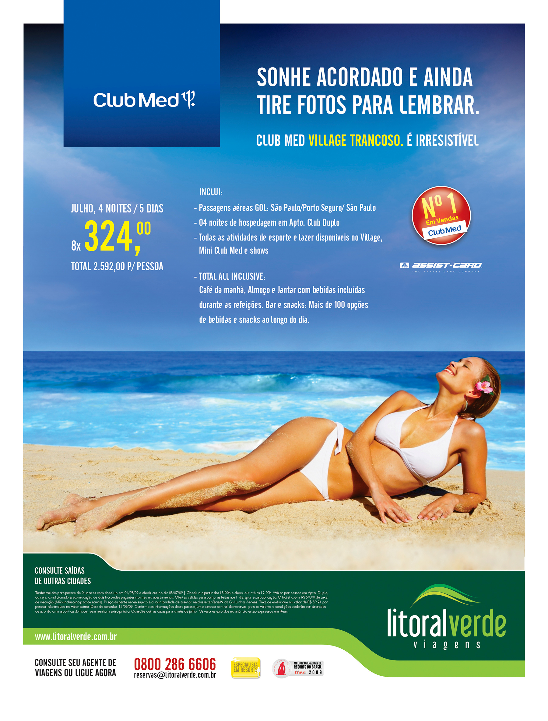 Anúncios revista 📖 Litoral Verde