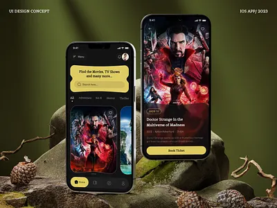 Movie Ticket Booking App app app design app ui booking app bookymyshow cinema design mobile mobile app movie ticket booking movies multiplex ticket ticket booking ticket booking app ui ui design