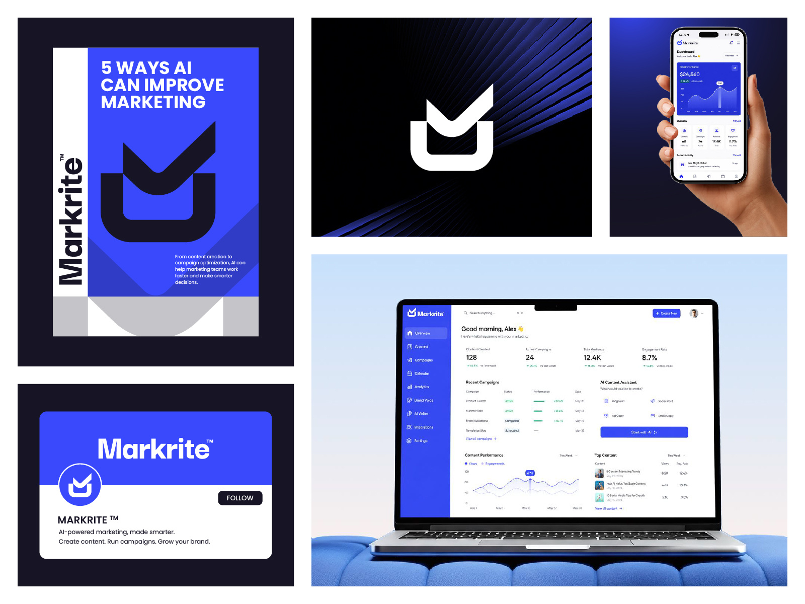 Letter M tech marketing growth logo and branding design ai branding app icon app logo brand designer brand identity branding fintech branding growth logo letter m logo letter m marketing logo logo logo design logo designer marketing tools logo saas logo tech logo