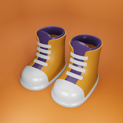 3D Shoe Design 3d 3d design 3d shoe blender graphic design shoe design