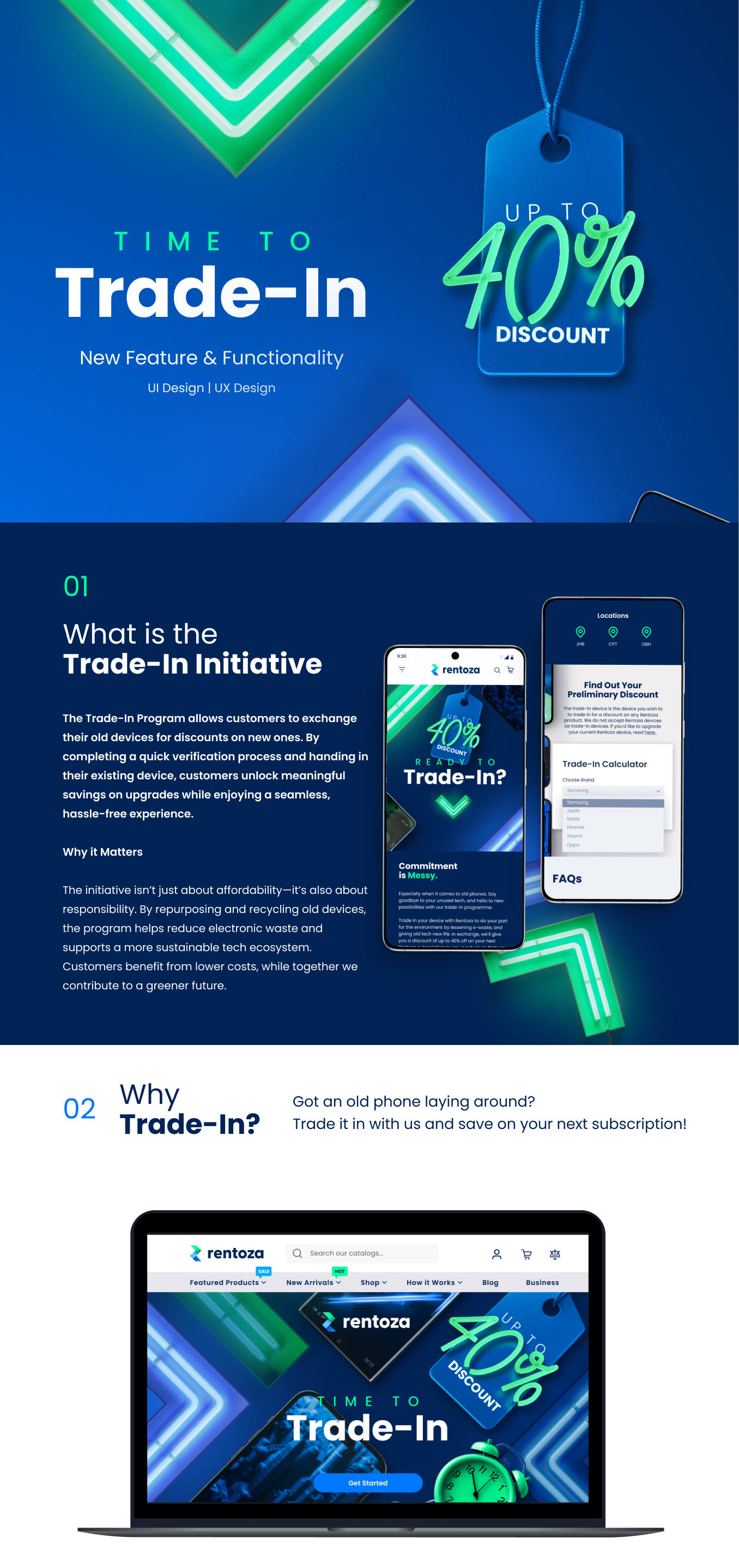 Trade-In b2b product design retail trade in ui ui design uiux design ux design