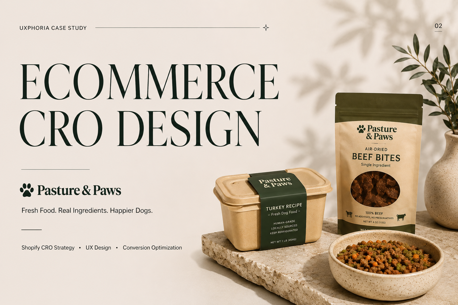 Shopify Ecommerce CRO Design & Development conversion rate conversion rate optimization cro cro design ecommerce ecommerce design ecommerce ux landing page pet dtc shopify shopify cro shopify design shopify redesign store design ui ux website design website redesgn