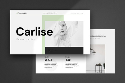 Carlise PowerPoint Template #6 app branding design graphic design illustration logo typography ui ux vector