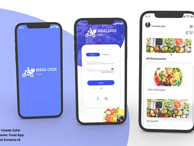 Food app design app design figma food app mobile app ui ux