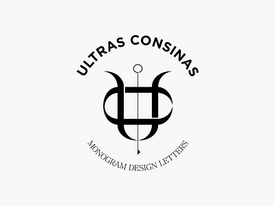 Monogram Logo with Letters UC animation branding design graphic design icon illustration logo ui ux vector