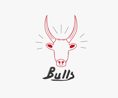 Bulls Illustration branding design illustration vector