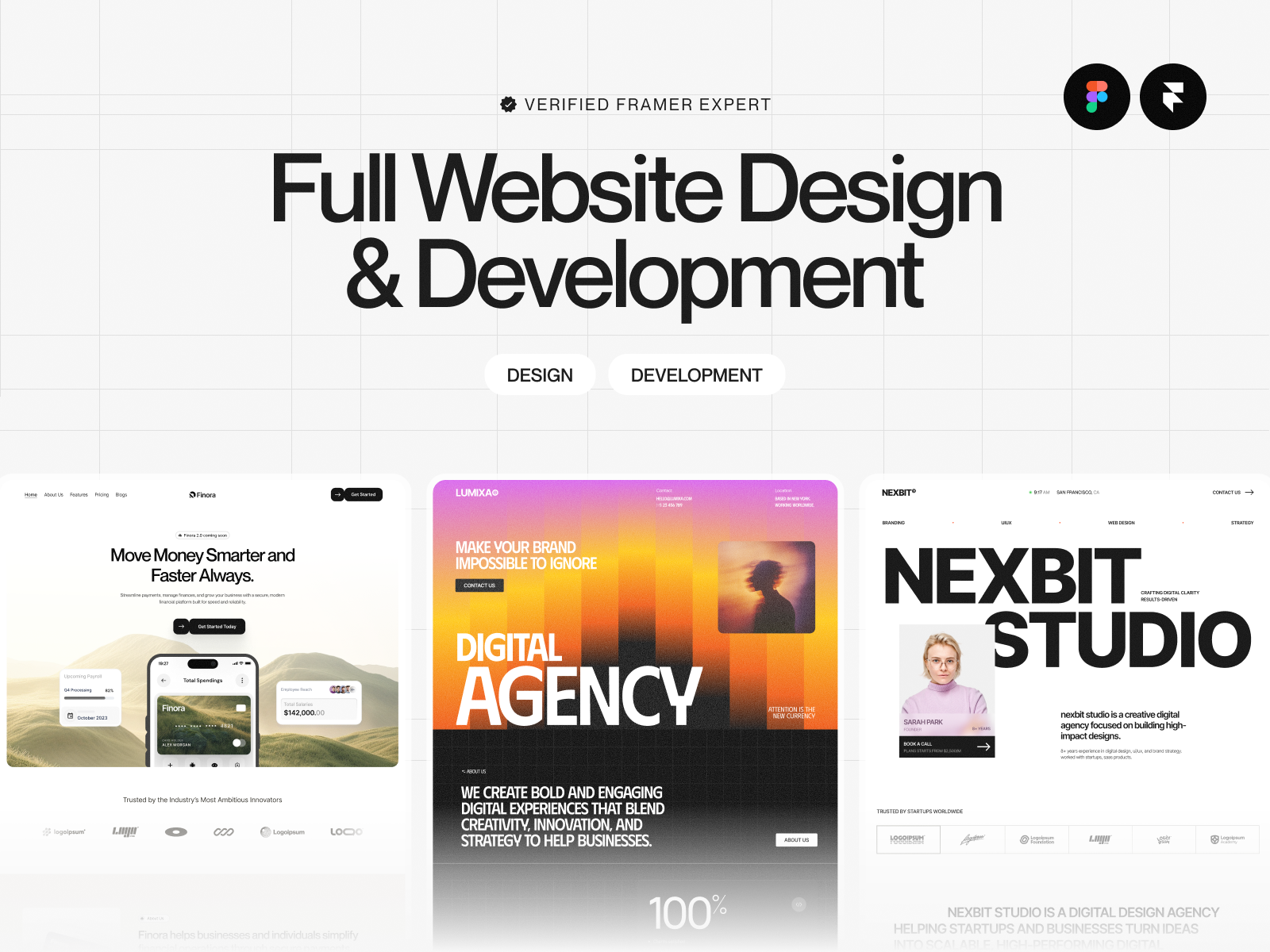 Example of Framer Website   Design & Development