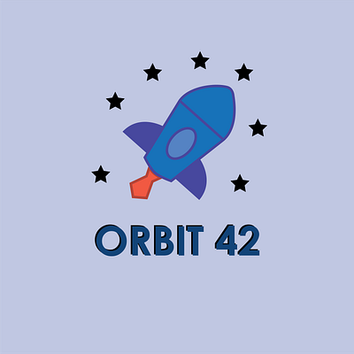 Logo "Orbita 42" adobeillustrator branding design designer graphic design illustration logo vector