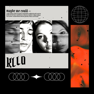 Concept Cover Art for Kllo Music branding cover cover design coverart design graphic design illustration