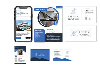 Shika Housing Monoline Logo app app logo attractive logo branding business design graphic design logo logo branding logo desjgn logobrand modern logo monoline logo property logo