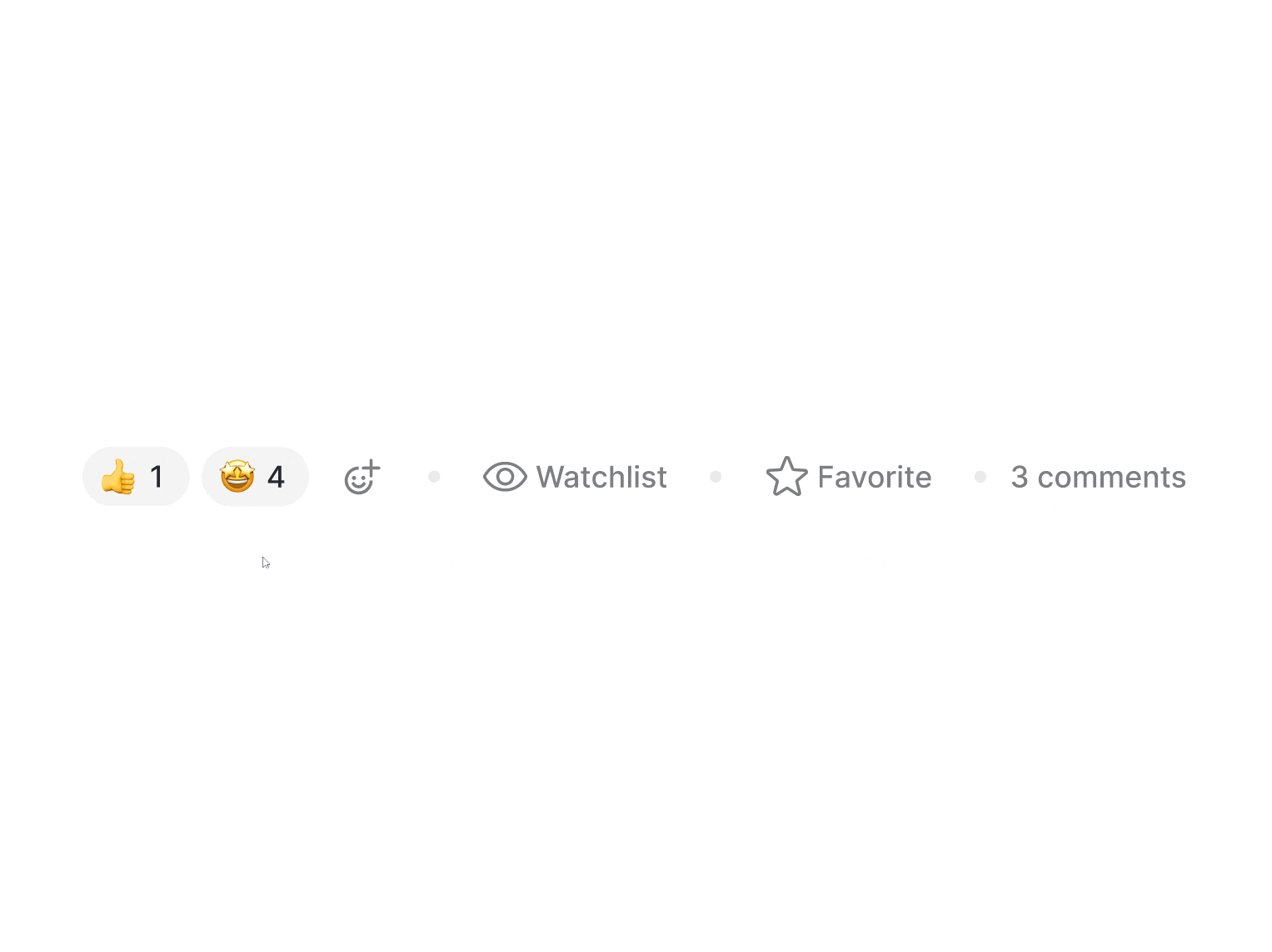 Object action group | Feedback reaction action action group animation design emoji feedback interaction interface object reaction selecting smiley