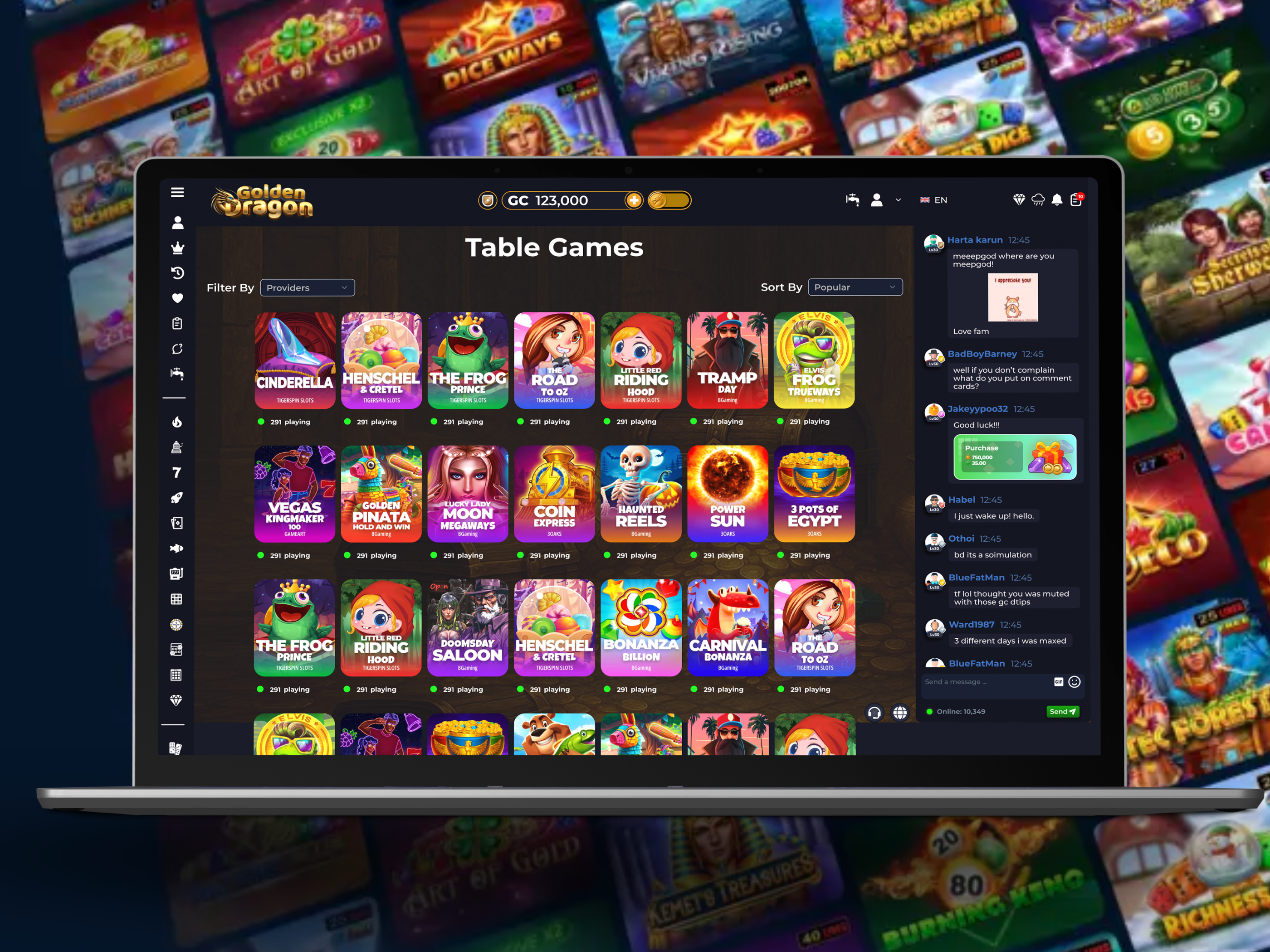 Casino UI/UX Design - Desk branding casino design casino ui design gambling platform ui