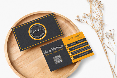 Business Card Design for Cafe Owner branding design designer graphic design illustration