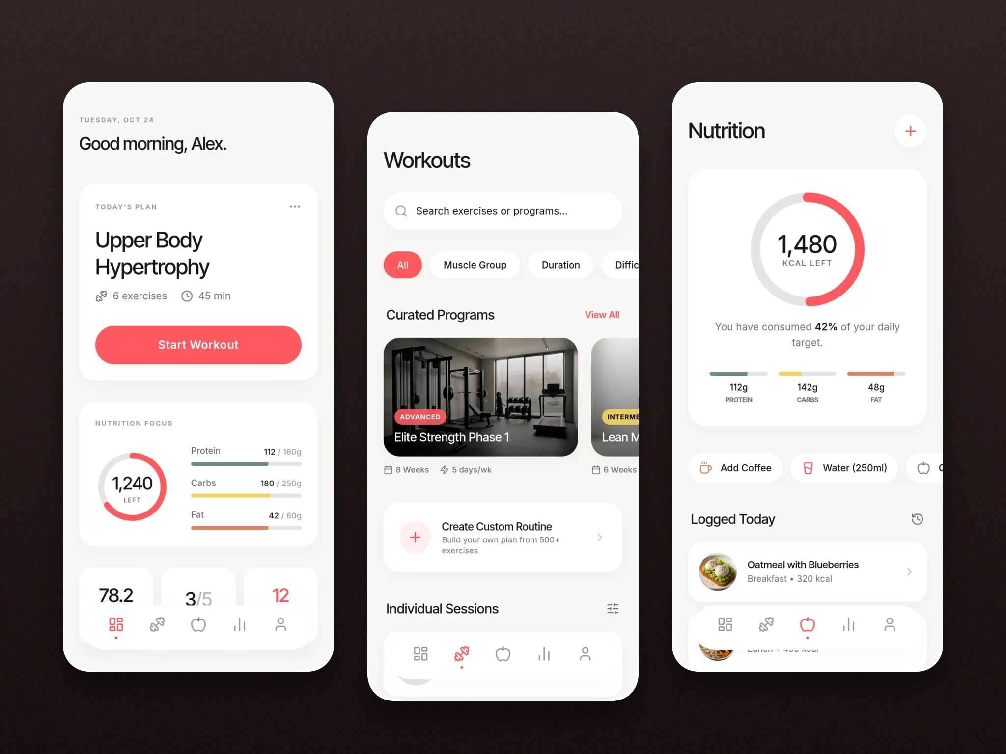 Warm Pulse UI