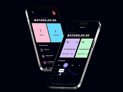 Finance App Home Screen app app design banking app finance finance app fintech ios mobile app mobile bank money munna