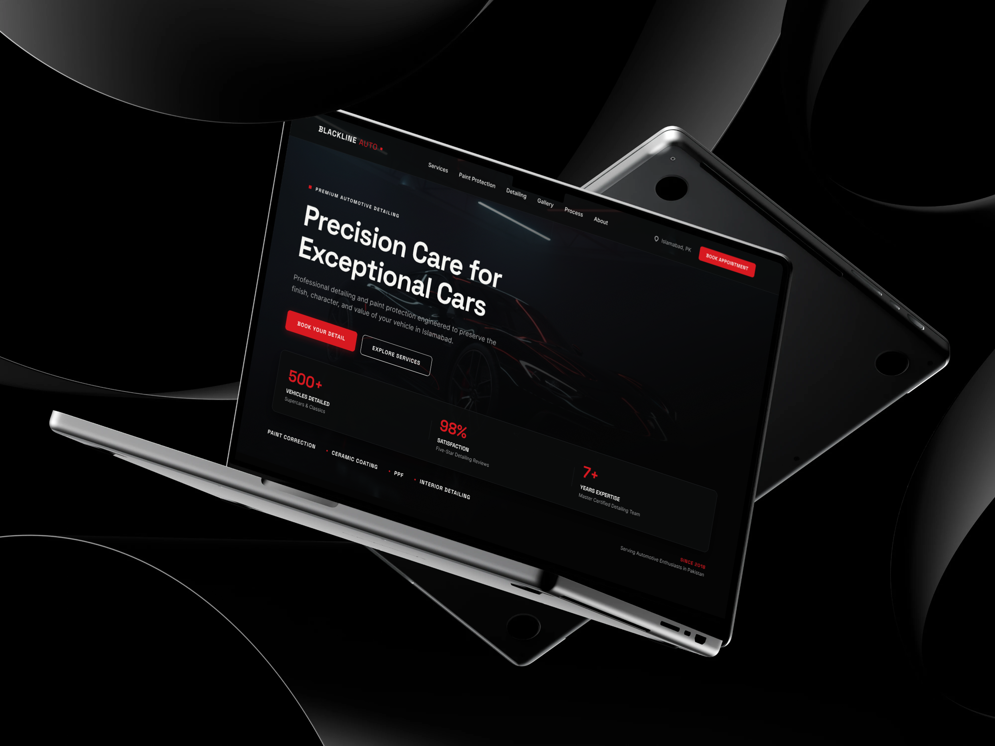 Premium Car Protection Website | Luxury Automotive UI/UX Design autodetailing automotivebranding automotivedesign automotiveui automotivewebsite carcarewebsite cardetailing carprotection carwebsite dribbbledesign figmadesign landingpagedesign luxurywebsite premiumwebdesign productdesign responsivewebdesign uiuxdesign uxdesign vehiclecare webdesign