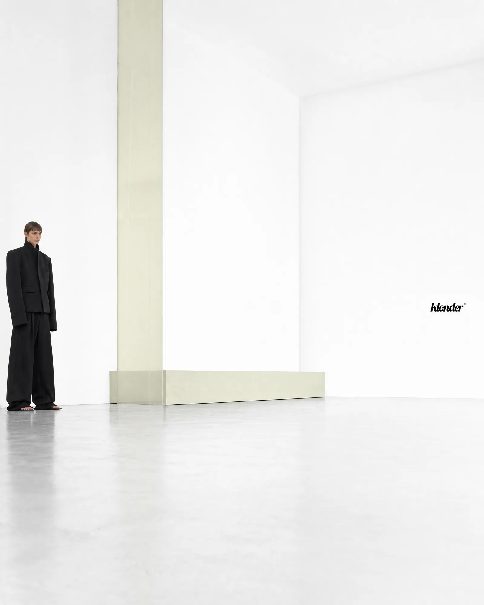 KLONDER — Elegant Logo. Strange Clothes. Quiet Colors. branding creative design director fashion logo ui ux