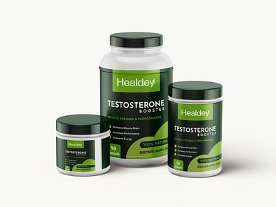 Label design | Packaging design | Testosterone brand identity branding branding label design creative label design glass graphic design health hormone jar label label design logo medicine label design minimal label design packaging design print product supplement testosterone booster