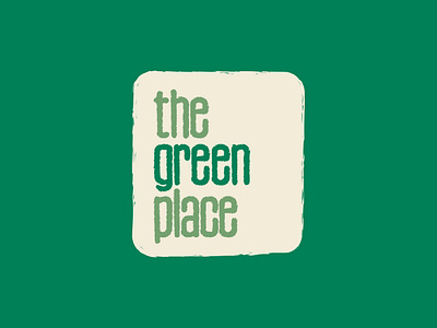 The Green Place Logotype Design band bio branding dailyui design food graphic design green illustration logo logotype organic product shop vector vegetable visual identity