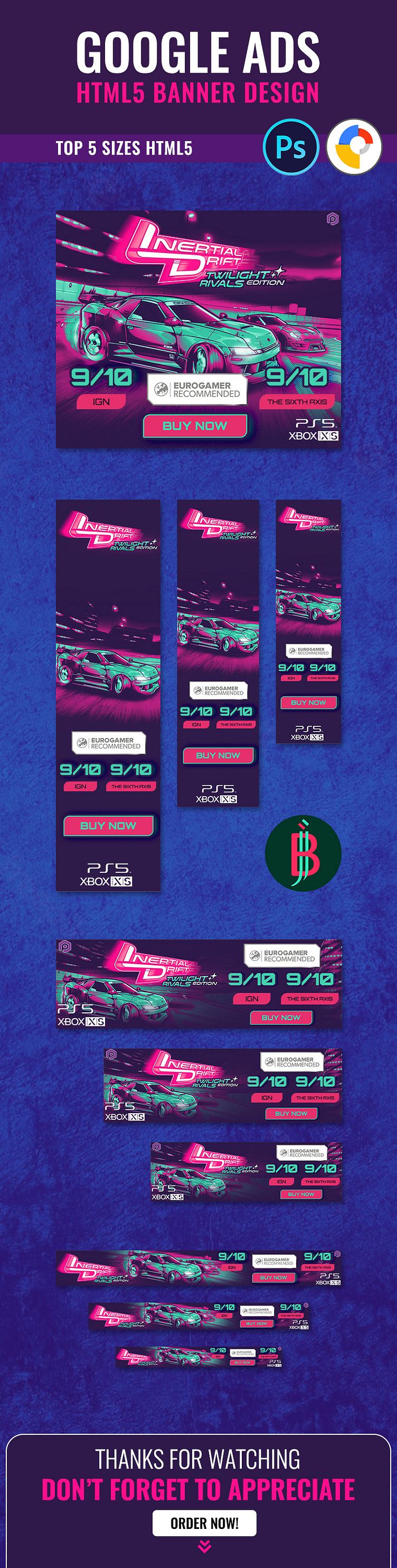 HTML5 BANNER ADS by Bodiud_Jamman on Dribbble