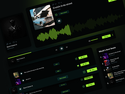 Audio Music Marketplace - Web App app audio music marketplace branding design graphic design music music marketplace streaming solutions themobilereality ui ux web web app