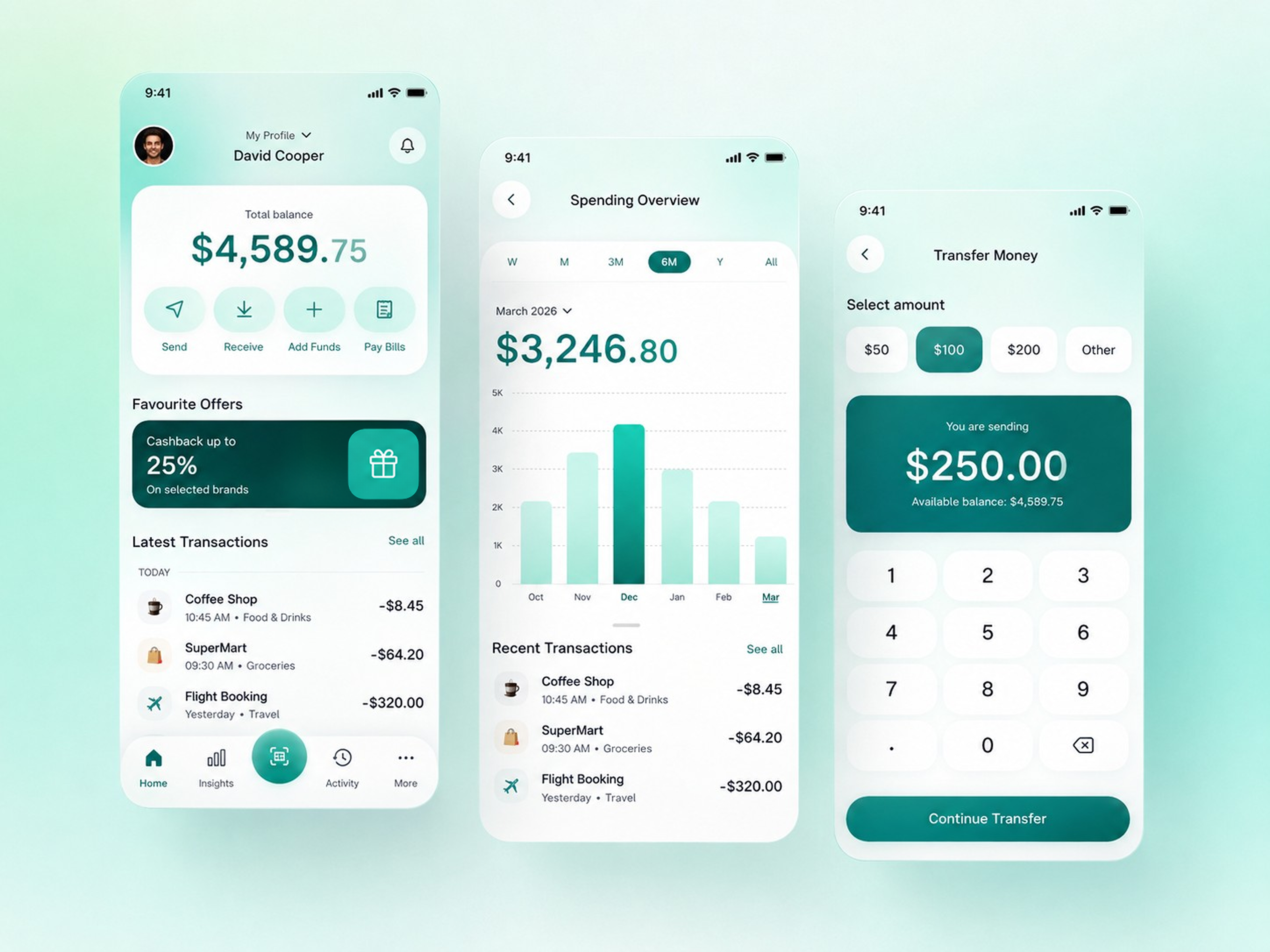 Fintech App UI | Payment & Expense Management app design banking app digital banking expense tracker finance app finance ui fintech app fintech ui interaction design interface ios mobile app mobile banking money transfer neo banking payment app payments app personal finance product design ux design