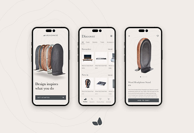 Grovemade app branding daily 100 challenge design flat illustration minimal ui ux