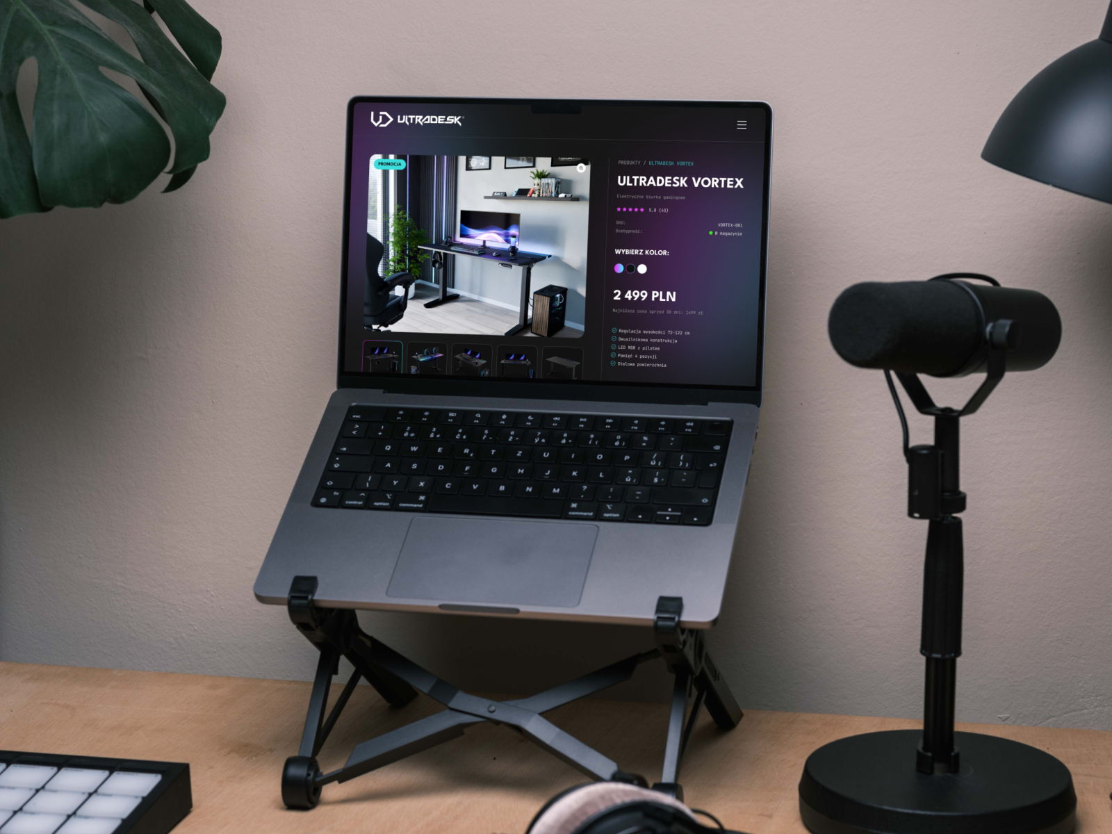 Ultradesk | Gaming Desk E-commerce Website desk ecommerce gaming graphic design ui ux web