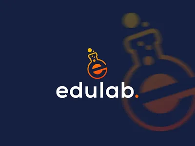 Edulab logo branding design graphic design illustration logo sakibart vector