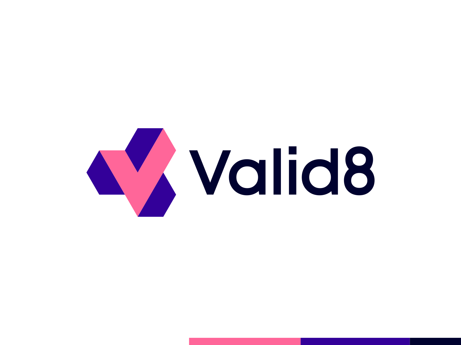 Valid8 blockchain node validators logo design: V, 8, check mark 8 angel investing blockchain chain colorful logo crypto cryptocurrency defi ecosystem letter mark monogram logo logo design modern logo network network security node validators nodes validate transactions v web 3.0
