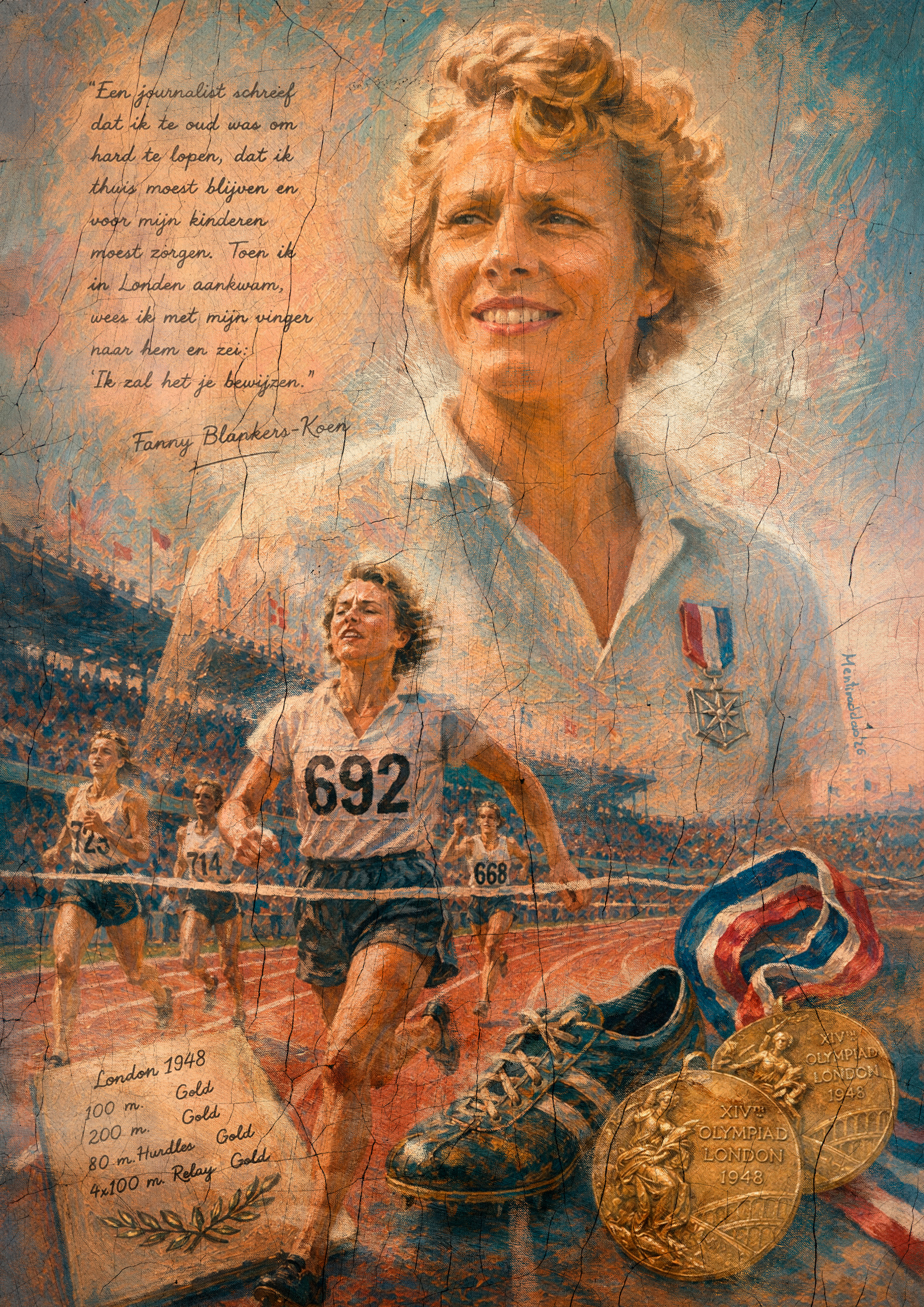 Fanny Blankers-Koen fanny blankers koen ilustres europeas mentiradeloro