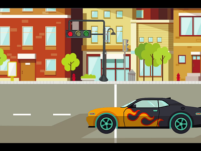 Mr, Bean - 2D Car Animation 2d 3d animation app branding car design figma graphic design illustration isometrix motion graphics mrbean prototype racing ui ux vector