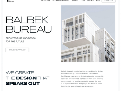 Balbek Bureau ui web design