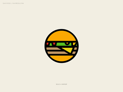 Burger Logo branding burger burger logo circle fast food fastfood fastfood logo food food logo fries fries logo logo modern modern logo restaurant restaurant logo round simple sleek symetric